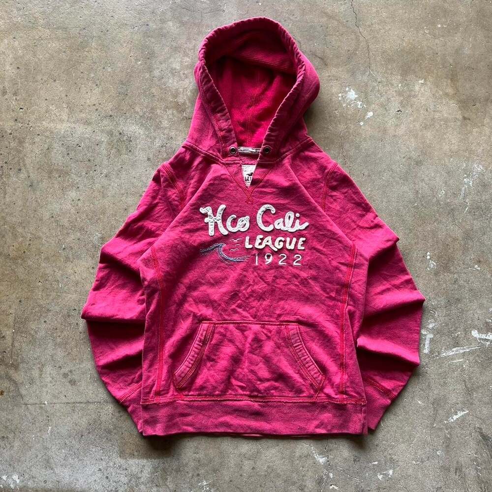 Hollister HCo Cali League 1922 Embroidered Hoodie